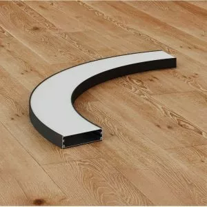 Đèn thanh nhôm profile định hình cong cao cấp W120H35