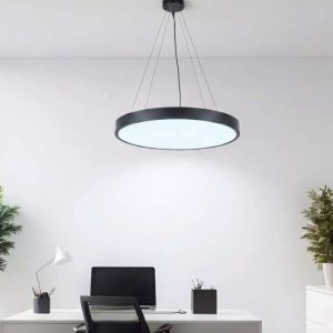 Đèn thả văn phòng dạng tròn kín 60cm TVP-1107