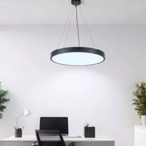 Đèn thả văn phòng dạng tròn kín 60cm TVP-1107