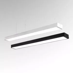 Đèn thả văn phòng mặt 10cm, thân Đen/Trắng giá rẻ TVP-1100