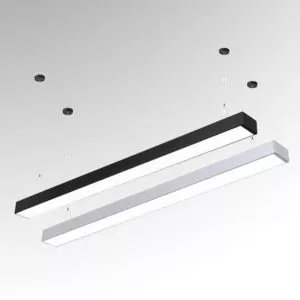 Đèn thả văn phòng mặt 7cm, thân Đen/Trắng giá rẻ TVP-1101
