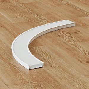 Đèn thanh nhôm profile định hình cong âm trần W70H20A