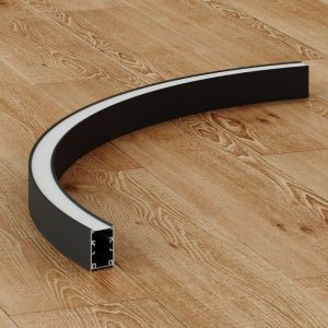 Đèn thanh nhôm profile định hình cong cao cấp W30H50