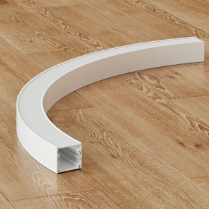 Đèn thanh nhôm profile định hình cong cao cấp W50H50