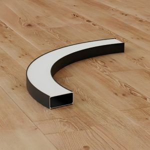 Đèn thanh nhôm profile định hình cong cao cấp W100H50T