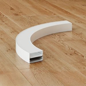 Đèn thanh nhôm profile định hình cong cao cấp W100H70