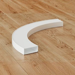 Đèn thanh nhôm profile định hình cong cao cấp W120H50T