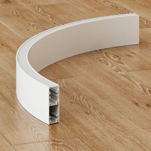 Đèn thanh nhôm profile định hình cong cao cấp W30H100