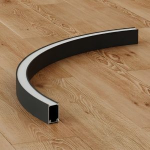 Đèn thanh nhôm profile định hình cong cao cấp W30H50T
