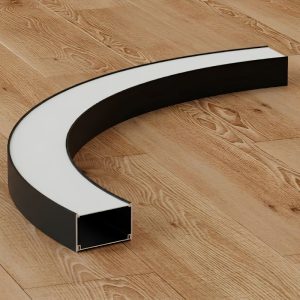 Đèn thanh nhôm profile định hình cong cao cấp W70H50T