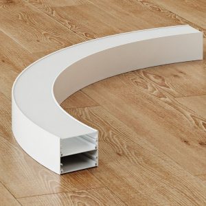 Đèn thanh nhôm profile định hình cong cao cấp W70H70