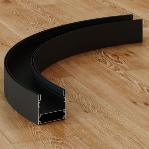 Đèn thanh nhôm profile định hình cong cao cấp W70H80P