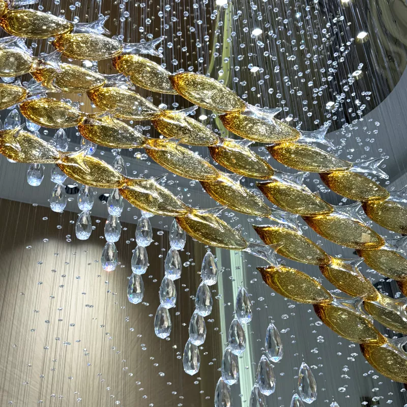 Đèn thả cá cẩm lý nghệ thuật DTK-27 - Hình ảnh 4