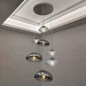 Đèn thả mây thủy tinh hiện đại DTK-17
