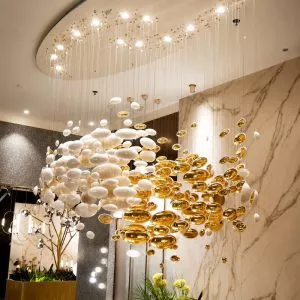 Đèn thả quả trứng nghệ thuật DTK-07
