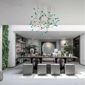 Đèn thả thiết kế phân tử DTK-37
