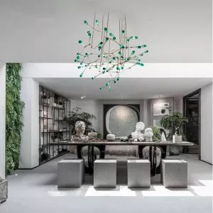 Đèn thả thiết kế phân tử DTK-37
