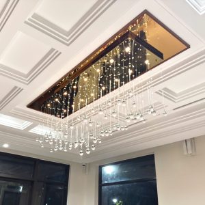 Đèn thả thủy tinh giọt nước cao cấp DTK-41