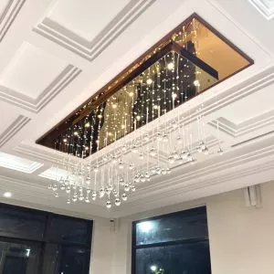 Đèn thả thủy tinh giọt nước cao cấp DTK-41